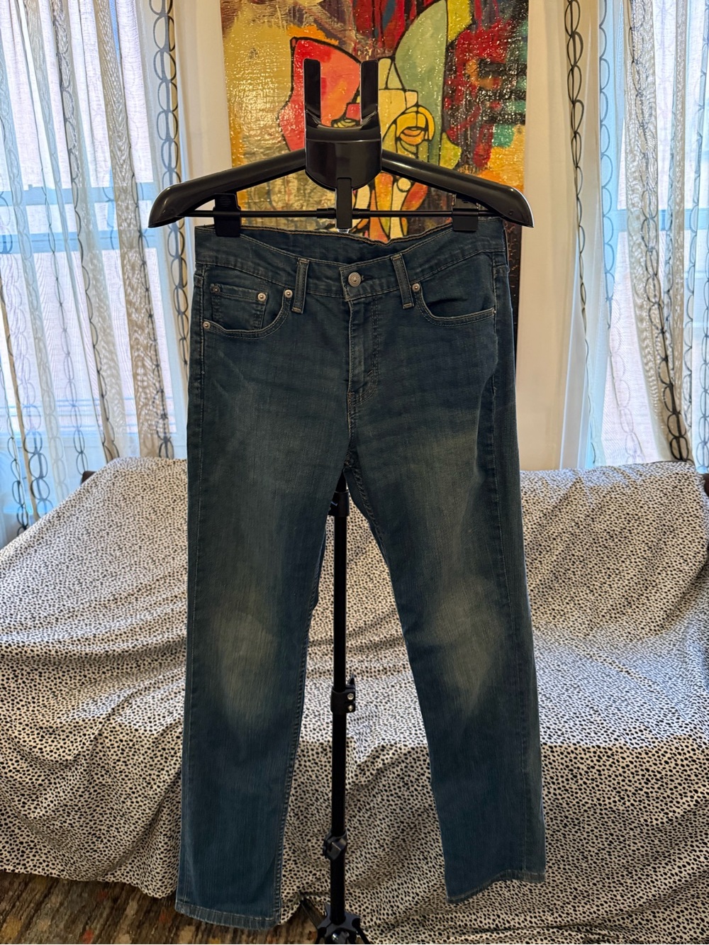 Levi's Men's 511 Straight Jeans — Medium Blue Wash